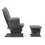 Fauteuil oscillant avec repose-pieds Hoop-1808401993-1808401990