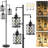 68" Dimmable Floor Lamp With Elegant Metal Cage, Modern Industrial Standing Lamp For Living Room, Bedroom, Study, Office (Includes 2000LM LED Bulbs)-1538486936-1538486938
