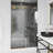 Elan 60-64" W x 74" H Sliding Frameless Shower Door with 3/8" Clear Glass-98714498