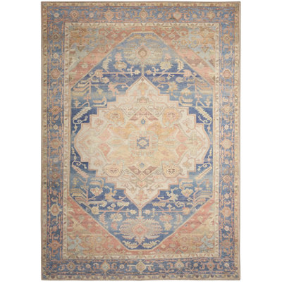 Herkimer Machine Washable Vintage Area Rug
