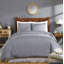 Taie décorative en coton Chambray avec passepoil en satin et finition à couteaux-27872508-33486143