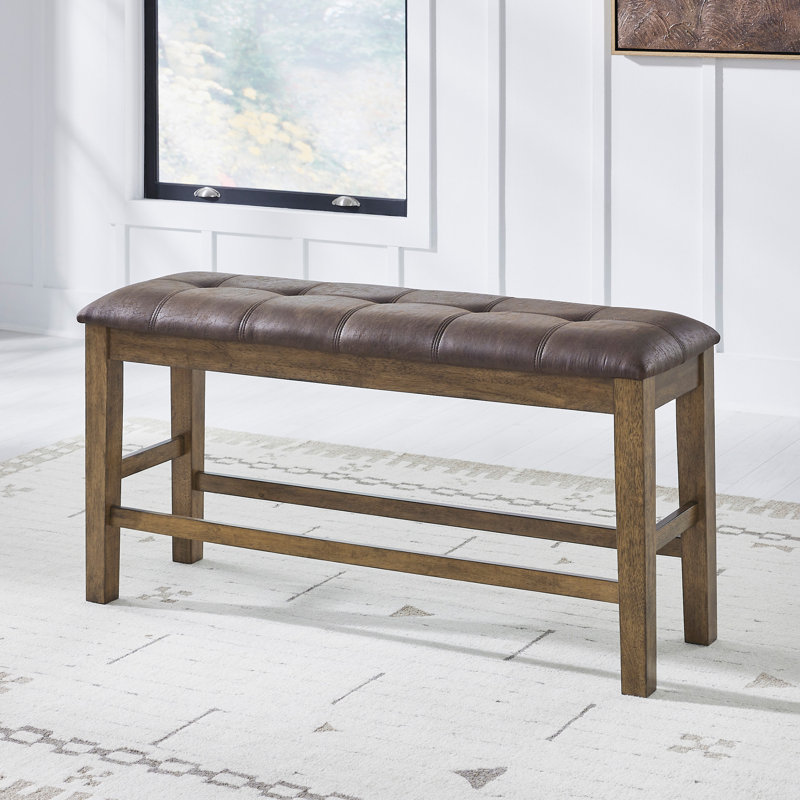 Banc de salle à manger à hauteur de comptoir Kameika