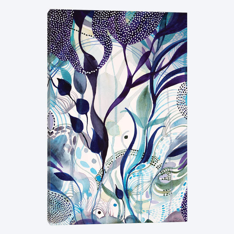 «Bright and Bold» par Helen Wells - Estampe numérique sur toile tendue avec châssis, H 40 po x l 26 po x P 1,5 po