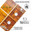 Wooden Cheese Board Set for Big Parties - Large Wooden Serving Board/Tray of Acacia - Serving Platters with Cheese Tools