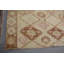 Tapis brun Oushak, tapis rétro, tapis remarquable, tapis turcs de 4,9 po x 6,7 pi