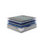 Très grand matelas très grand confort de 11 po, deux couches de mousse pour la circulation de l'air, base, milieu merveilleux, soulagement de la stabilité des ressorts, soutien, adaptabilité-731016606