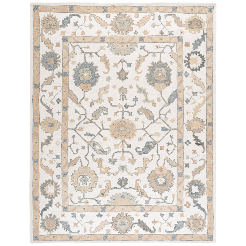 Metro Hand Tufted Wool Oriental Rug, Rectangle 8' x 10'