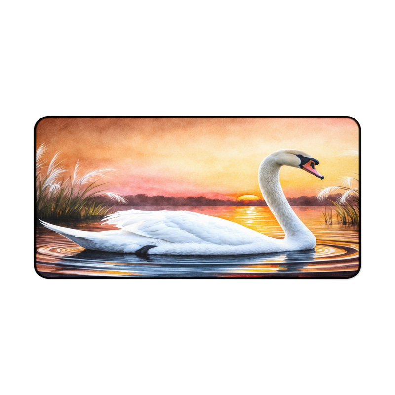 Polyester Desk Pad, 14.4x12.1
