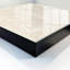Key box for wall, Opens to the right, 30x30x5, White, Delicate texture and natural motifs, 