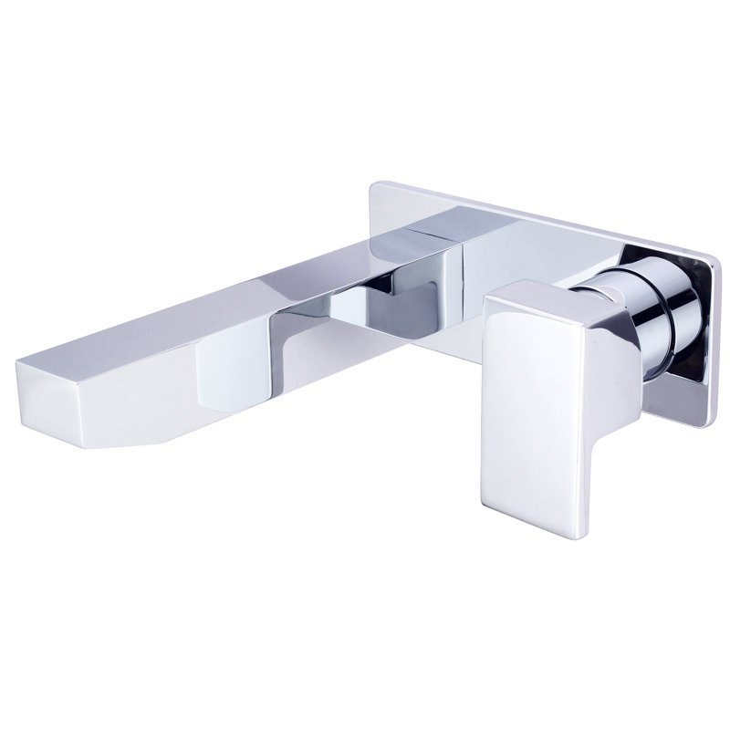Mod 1 Handle Bathroom Roman Tub Faucet, Polished Chrome