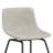 Faux Leather Swivel Upholstered Counter & Bar Stool With Metal Frame (Set of 6)-1244242196