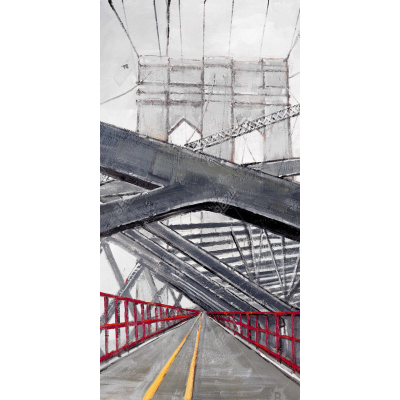 Under the Brooklyn Bridge Canvas | City Bridge Home Decor