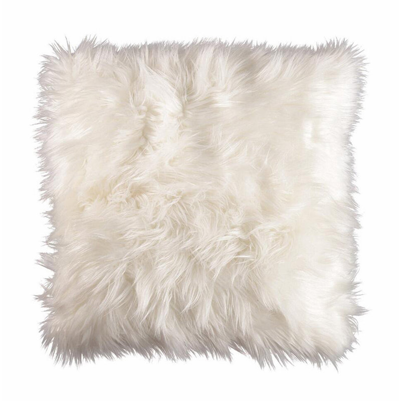  Coussin décoratif en fausse fourrure Luxury
