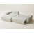 Cream White Polyester/Chenille