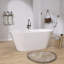 67 x 29.5 Freestanding Soaking Acrylic Bathtub-93659337