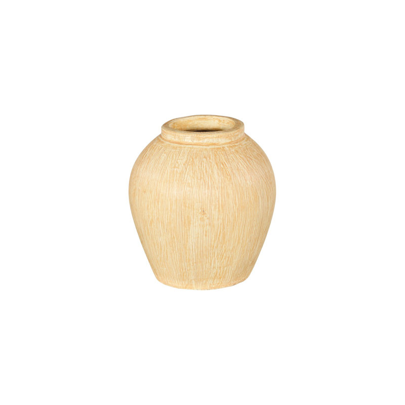 Vase Canary, jaune, globe