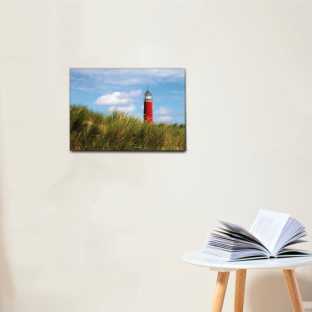 Leinwandbild Red Lighthouse von Giallobus