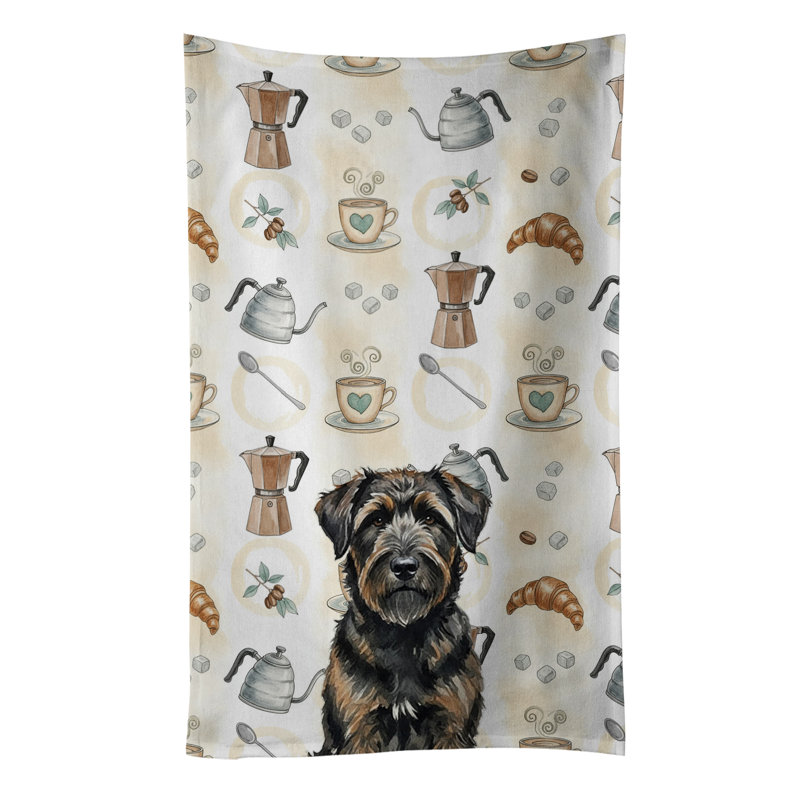 Serviette de cuisine Brindle Bouvier des Flandres, Bringé Bouvier des Flandres
