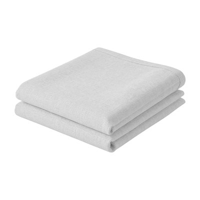  Capri Waterproof Tablecloth 60x90 Rectangle WHITE Color | Wipeable Table Cover | Stain Resistant Polyester | Easy Clean Dining Protection