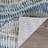 Healdton Abstract Blue Multicolor Performance Area Rug-25536387