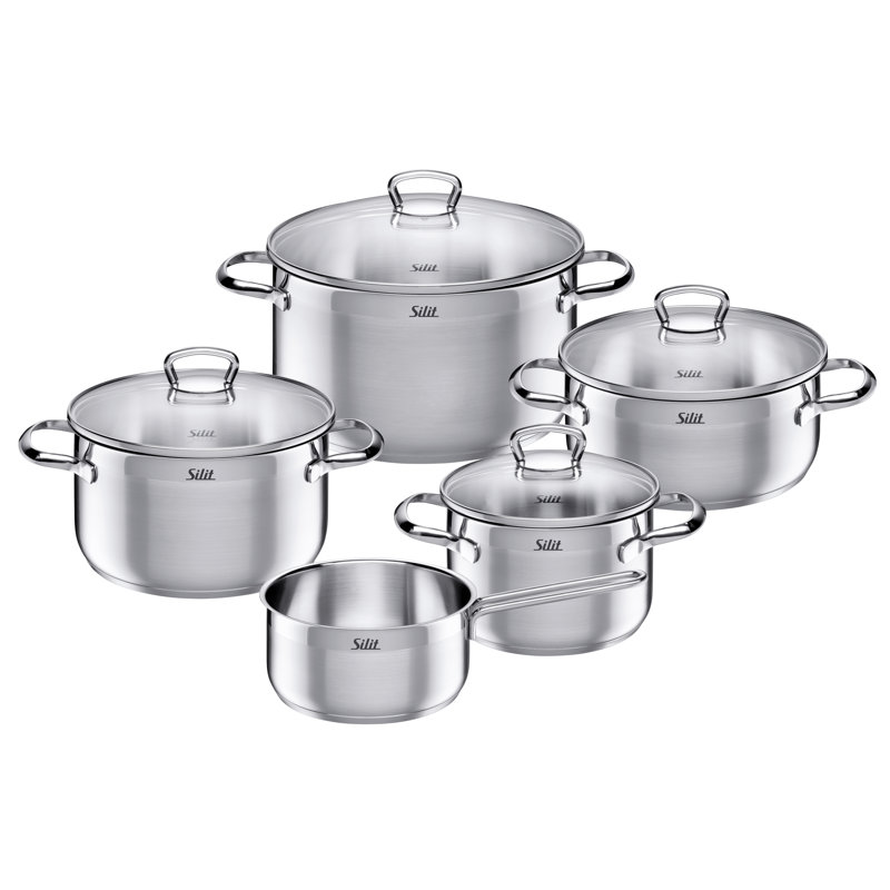 Dragon Circle Tuscany 5 Piece Stainless Steel Cookware Set