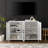 Vieux 37.75 " H Media Shelves