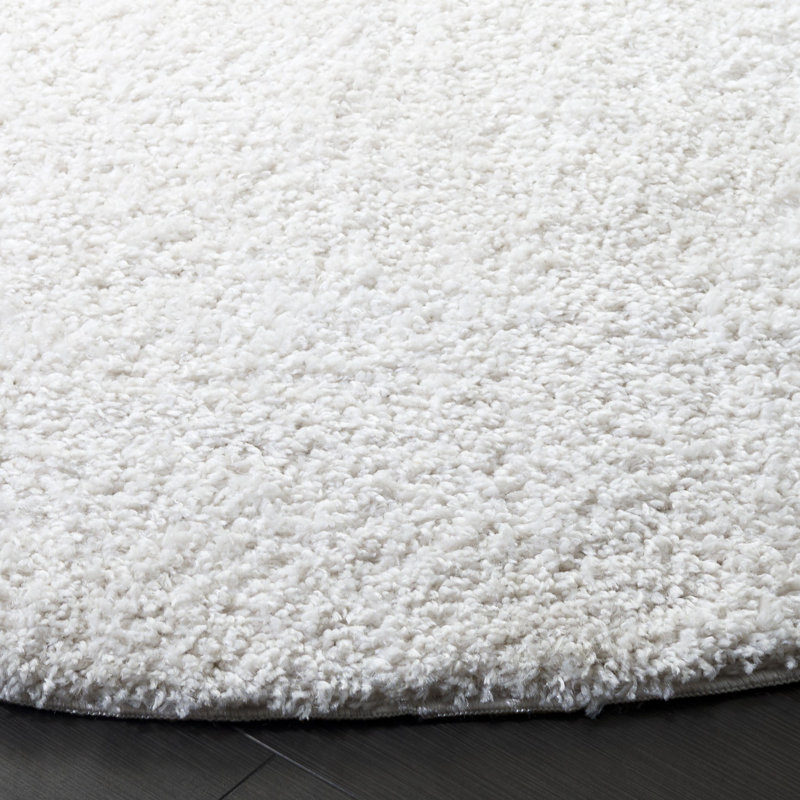 Atlantis Shag 100 Performance Solid Color Rug, 6'-7" X 6'-7" Round