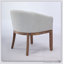 Chaise de salle à manger demi-tonneau Mid-Century-1017826349