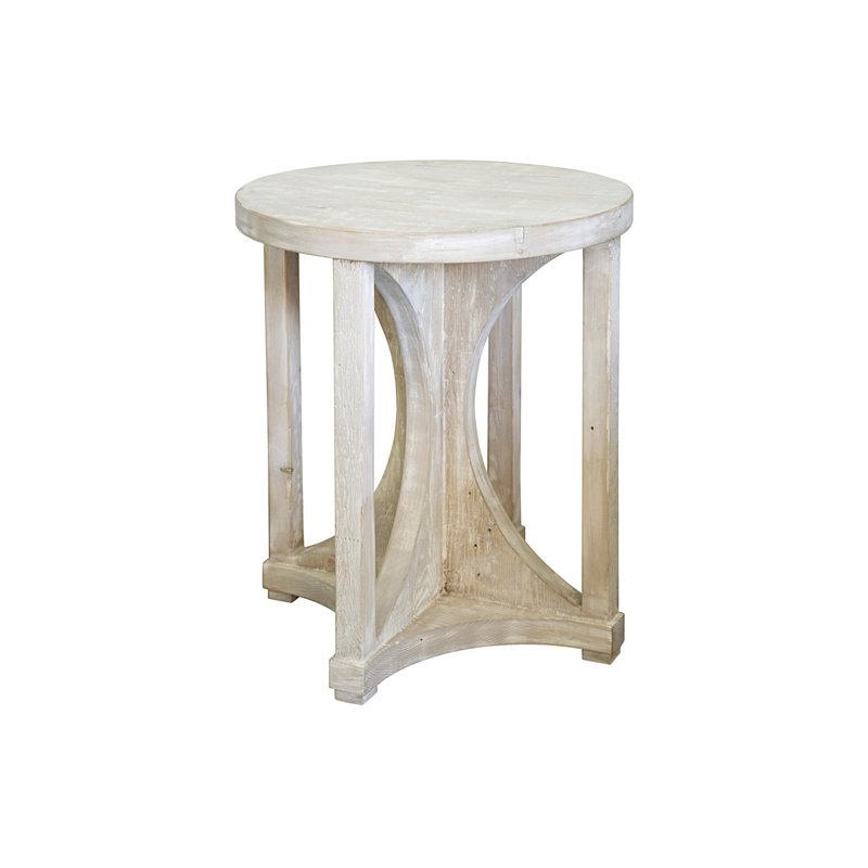 Table d'appoint en bois récupéré Freesia