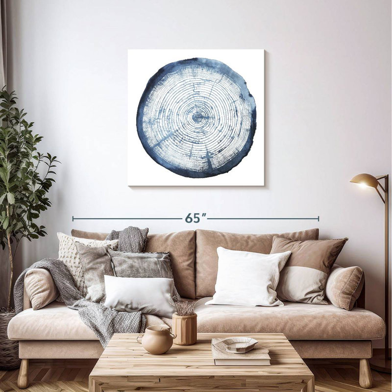 Avery Tree Ring Overlay I, 36" H x 36" W