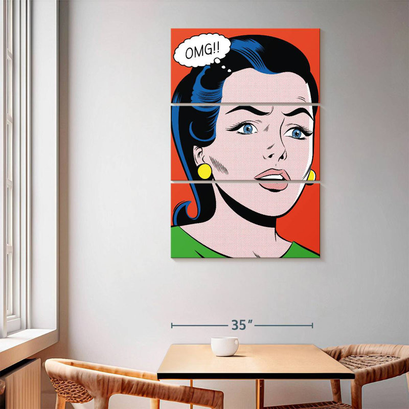 Leisha OMG, 65" H x 42" W