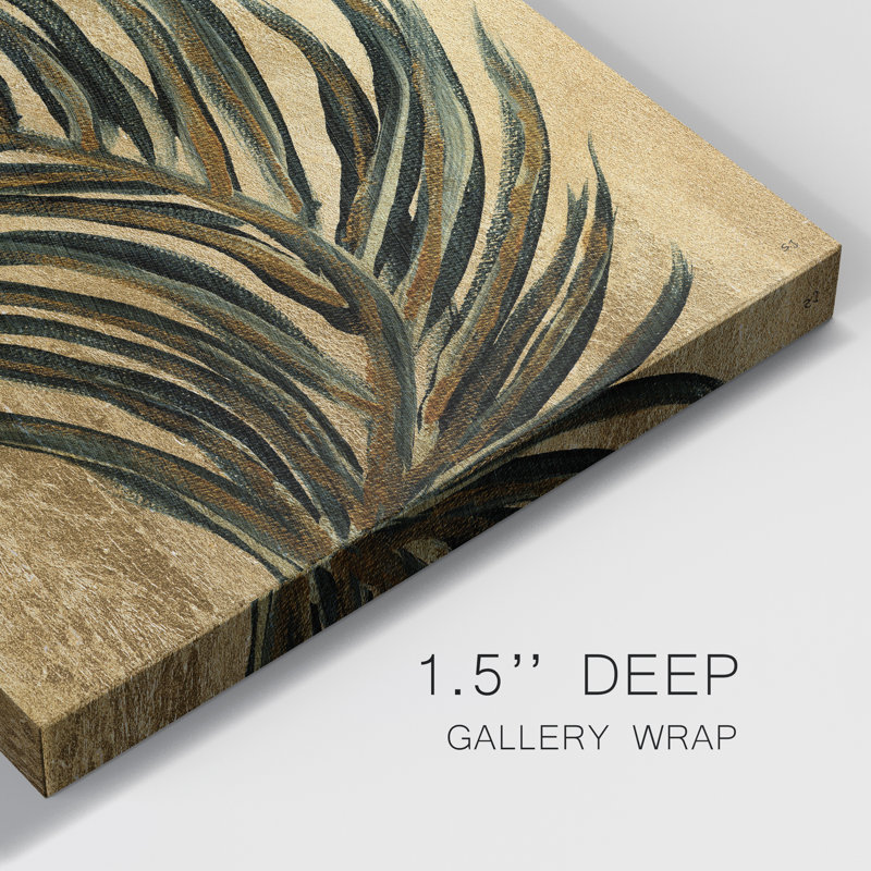 «Lush Palm II», reproduction sur toile tendue, H 16 po x l 16 po x P 1 po