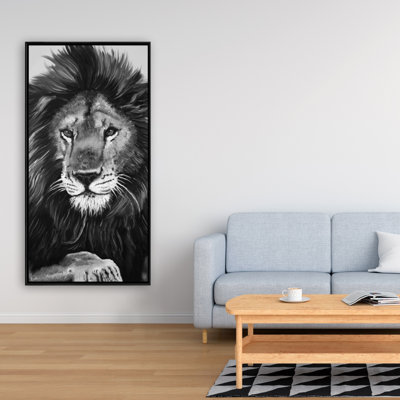 «The Lion King», reproduction sur toile