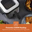 GEEPAS Deep Fat Fryer – Adjustable Thermostat, Viewing Window, Cool-Touch Handle, Non-Stick Inner Pot, Indicator Light and Compact to Family-Size Options (1.5L)