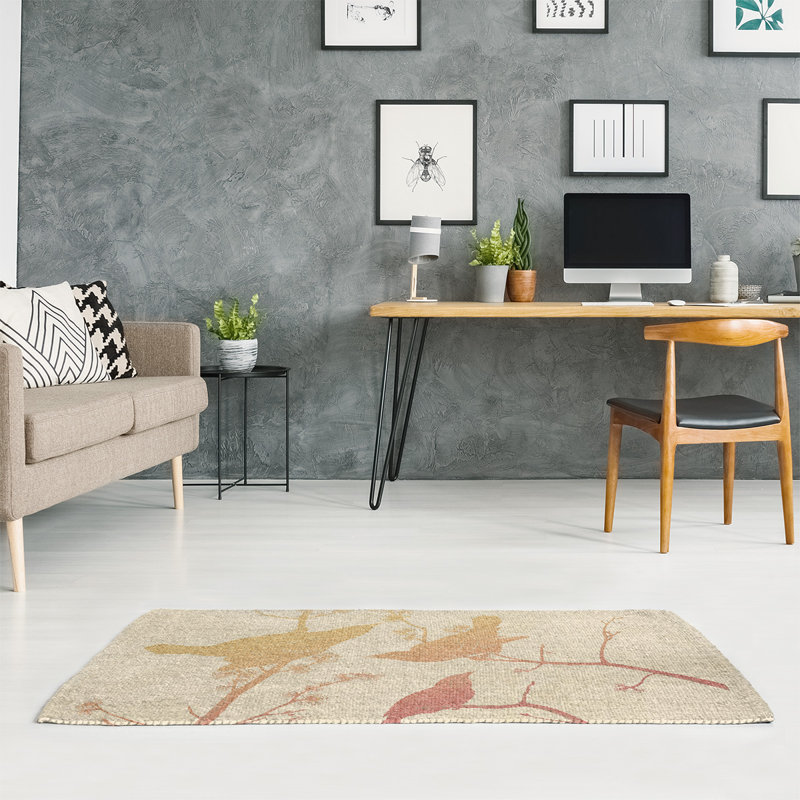 Chenille Animal Print Indoor Rug, Rectangle 2' x 3'