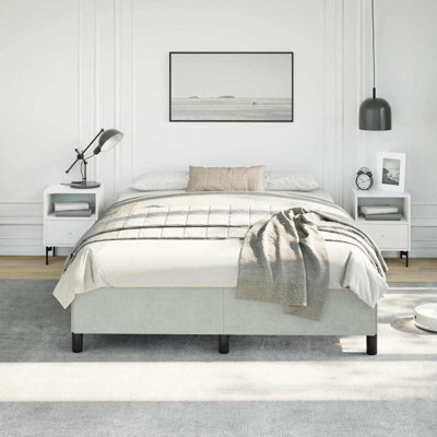 Darrisha Bed Frame, Upholstered Platform Bed Frame, No Mattress