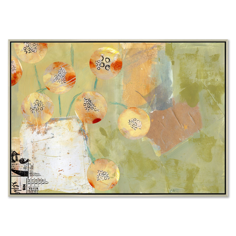 Cactus Flower Print by Jill Krasner Soicher Marin, Silver Framed