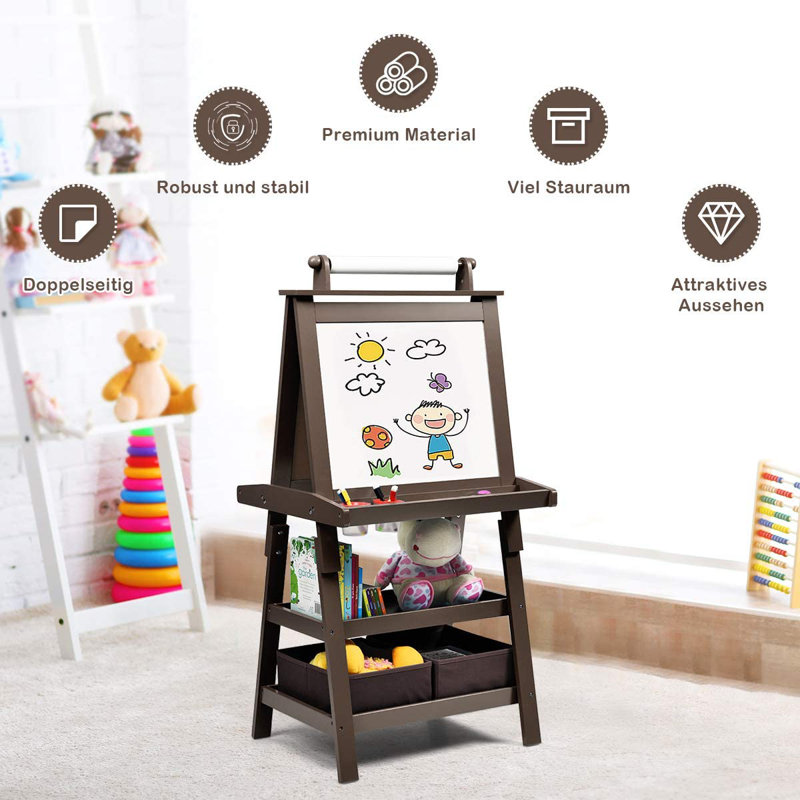 Fenwick Harriet Bee Wood Board Easel, Brown