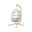 Leasburg Egg Chair with Stand-1116094754-1116094755