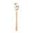 Tovolo Spatulart Cooking Trinities Silicone Spatula with Wood Handle