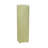 16.5" Tall Metal Table Lamp Folded In Ivory Shade