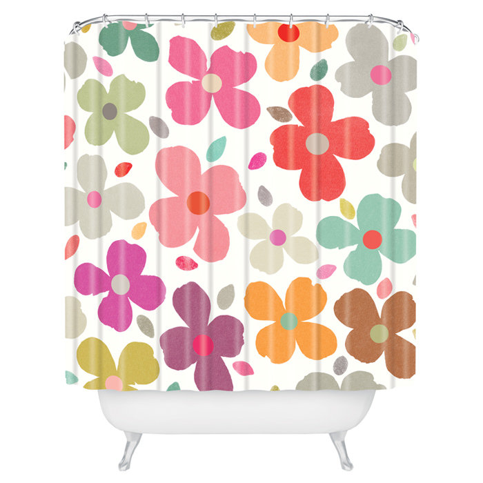 Floral Shower Curtain