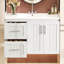 Meuble-lavabo 36 po avec lavabo en céramique-578297083