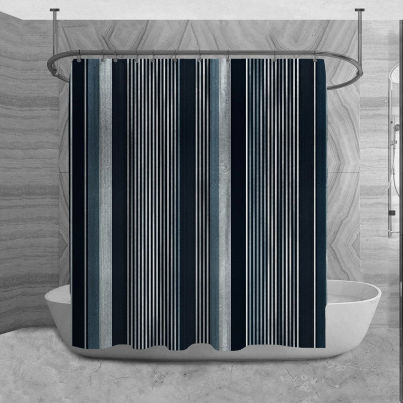 Rideau de douche Taurie, L 70 po x H 73 po