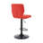 Adjustable Height Swivel Bar Stool with Ergonomic Design