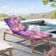  Coussin de patio pour l'extérieur 3 po Golden Key Mystical Butterfly Celestial Star Dreamy