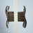 Acqua di Zen Brushed Nickel Square Double Dummy Door Knob