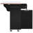 Style Kitchen Island, Drop Leaf, 2 Drawers, 9 Wheels, Adjustable Shelf Style, 47.2" Storage, Leaf Design, Shelf, Pot Organizer-2046706942
