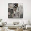 Pensées de chien (ouaf), toile encadrée par Giant Art-569961838