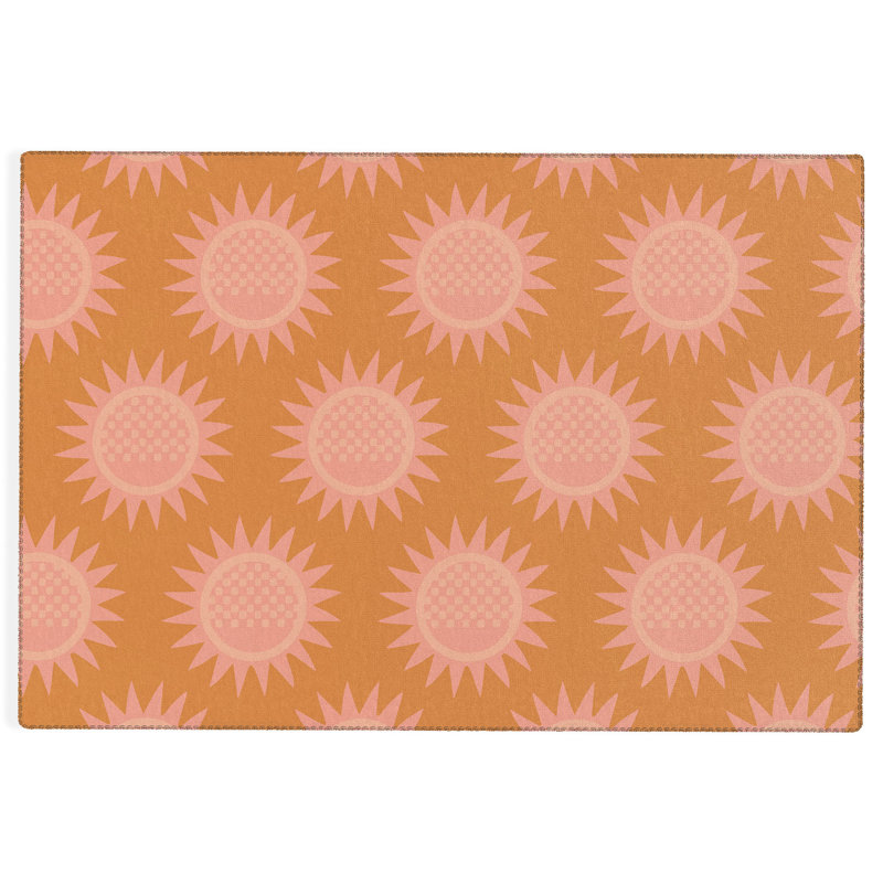 Tapis rectangulaire Deasia avec envers antidérapant, Rectangle 8 pi x 12 pi